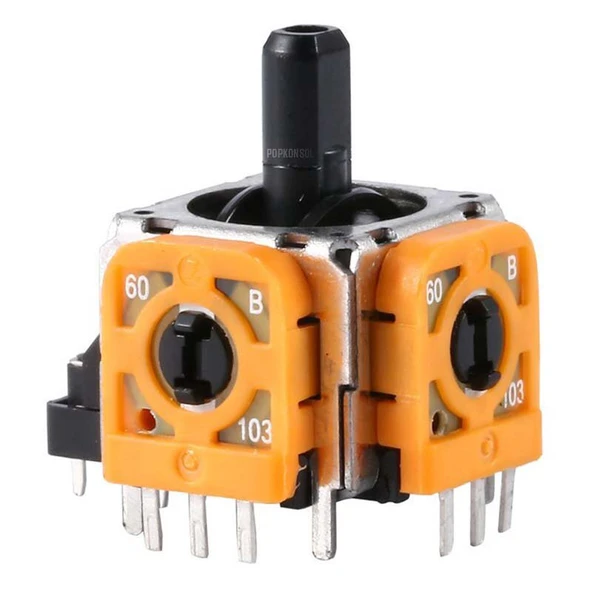 6 Adet PS4 Analog Motor Tüm PS4 Kollarına Uyumlu Turuncu Seri PS4 Orjinal Yedek Parça ürün görseli 1