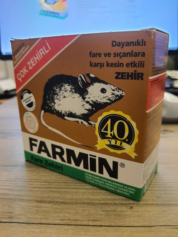 Farmin Fare Yemi Zehirli Buğday 250 Gram Yeni Paket ürün görseli 1