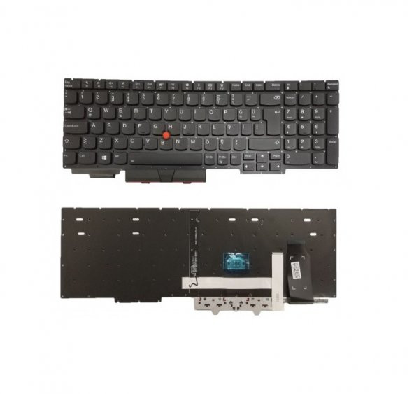 Lenovo ThinkPad E15 Gen1 Notebook Klavyesi (Siyah TR) Backlit nk-kr30773v2-308698 ürün görseli 1