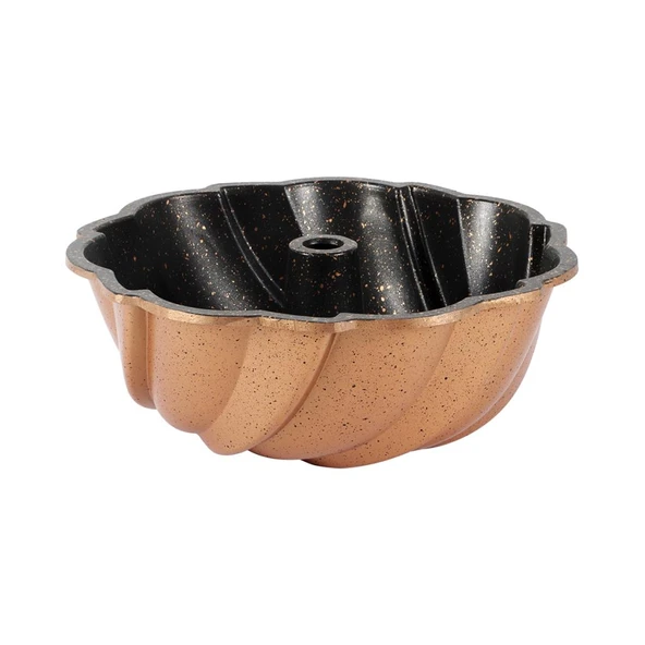 Serenk Fun Cooking Rüzgar Gülü Kek Kalıbı - 24 cm Alüminyum Döküm, Yanmaz Yapışmaz Granit Kaplama ürün görseli 1