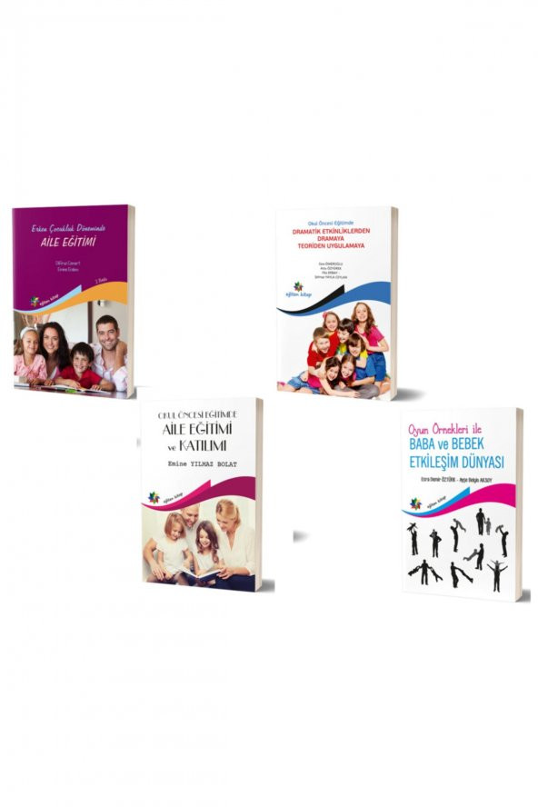 Aile Eğitimi Seti 4 Kitap & Dilfiruz Cömert & Esra Ömeroğlu & Emine Yılmaz Bolat ürün görseli 1