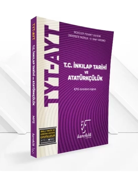 TYT-AYT T.C.İNKILAP TARİHİ ve ATATÜRKÇÜLÜK MPS ürün görseli 1
