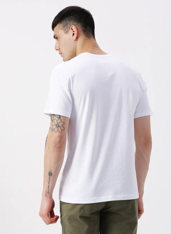 Columbia Csc Basic Logo™ Shirt Erkek Tişört Beyaz - Resim 2