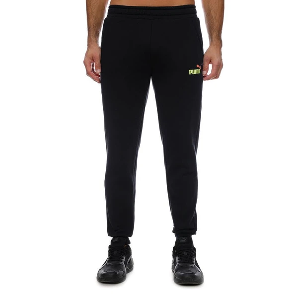 Puma Ess 2 Col Logo Pants Erkek Siyah Eşofman Altı ürün görseli 1