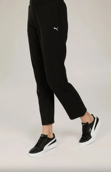 Puma ESS SWEATPANTS TR OP Siyah Kadın Eşofman Altı ürün görseli 1