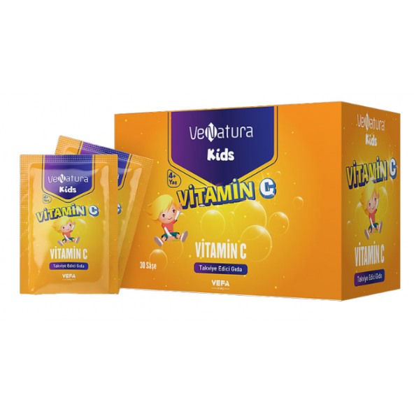 Venatura Kids Vitamin C 30 Saşe ürün görseli 1