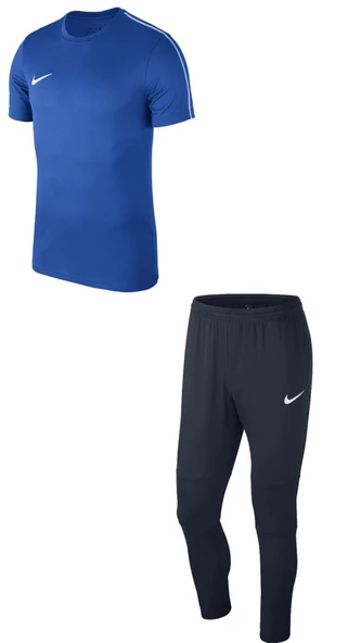 Nike Lacivert eşofman Altı +Kısakol Tşhirt kombin ürün görseli 1
