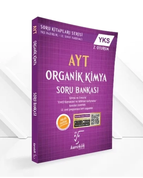 AYT ORGANİK KİMYA SORU BANKASI ürün görseli 1