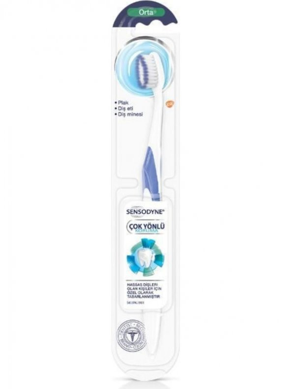 Sensodyne Çok Yönlü Koruma Diş Fırçası - Orta ürün görseli 1