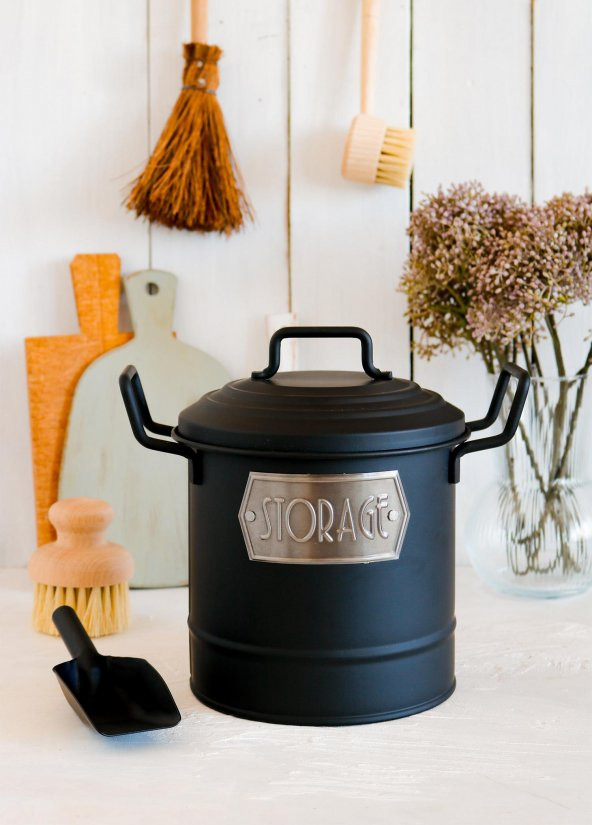 The Mia Bakliyat Kovası Siyah ürün görseli 1