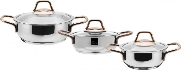 Karaca Ege Sahan Set 6 Parça Rosegold ürün görseli 1