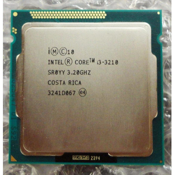 Intel Core i3 3210 3.2GHz 3MB Cache LGA 1155 İşlemci (2EL) ürün görseli 1