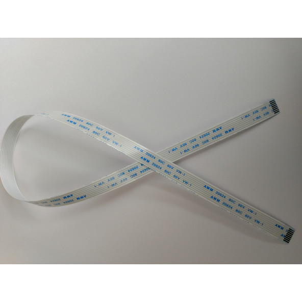 Awm 20624 80C 60V Vw-1 Flex Kablo 8 Pin 1Mm Adım 40 Cm 8-1-40A ürün görseli 1