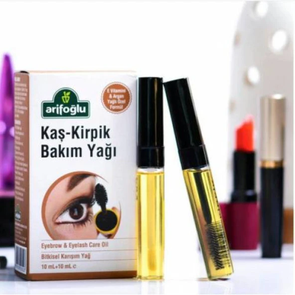 Arifoğlu Kaş & Kirpik Bakım Yağı 2 x 10 ML ürün görseli 1