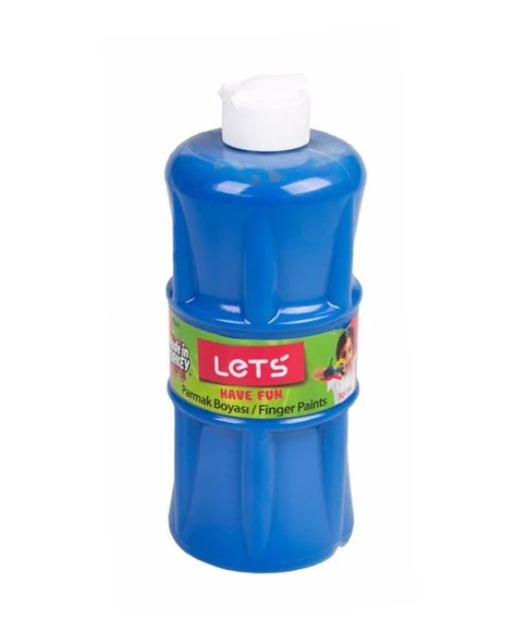 Lets Parmak Boyası Mavi 500 ml ürün görseli 1