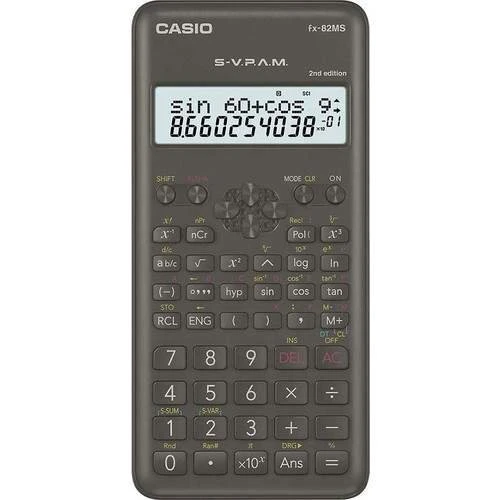 Casio FX-82MS 2. Versiyon 240 Fonksiyon Bilimsel Hesap Makinesi ürün görseli 1