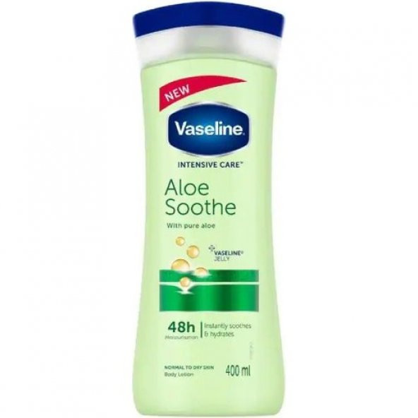 Vaseline Vücut Losyonu Aloe Soothe Aloe Vera Özlü 400 ml ürün görseli 1