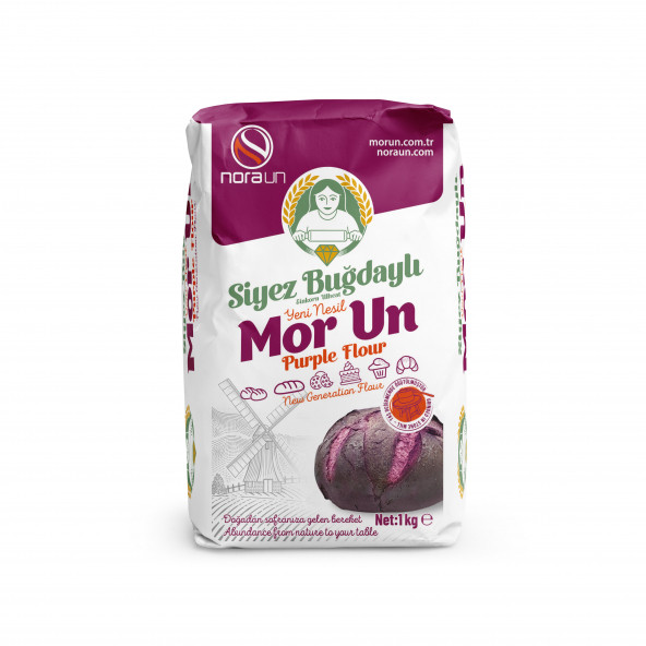 MOR SİYEZ UNU 1 KG ürün görseli 1