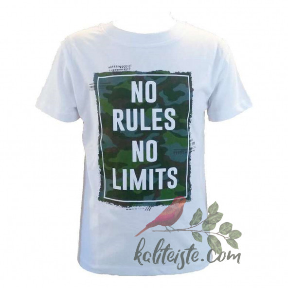 Erkek Çocuk Kısa Kollu T- Shirt Beyaz 8 - 9 Yaş ürün görseli 1