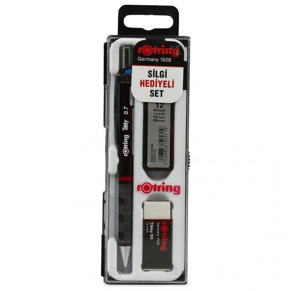 ROTRING TIKKY VERSATIL OKUL SETI 0.7 BORDO ürün görseli 1