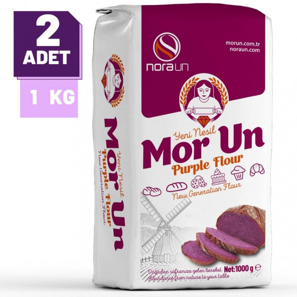 Mor Un 1 Kg 2 Adet ürün görseli 1