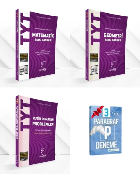 TYT Matematik Geometri ve Rutin Olmayan Problemler Soru Bankası ürün görseli 1
