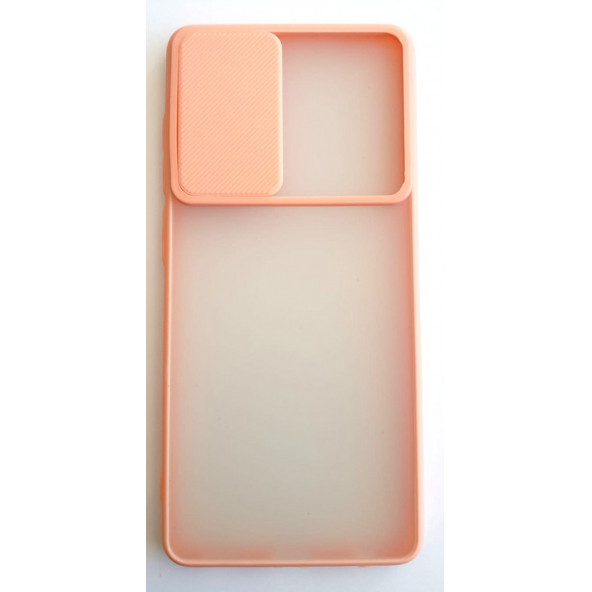 Samsung Galaxy A50/A30S Kamera Korumalı Sürgülü Kılıf Pembe ürün görseli 1