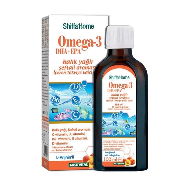 Shiffa Home Omega 3 Balık Yağı - 100 ml ürün görseli 1