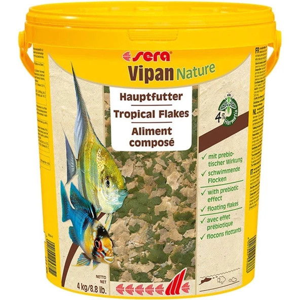 Sera Vipan Large Flakes Nature 250 gr Skt: 10/2028 ürün görseli 1