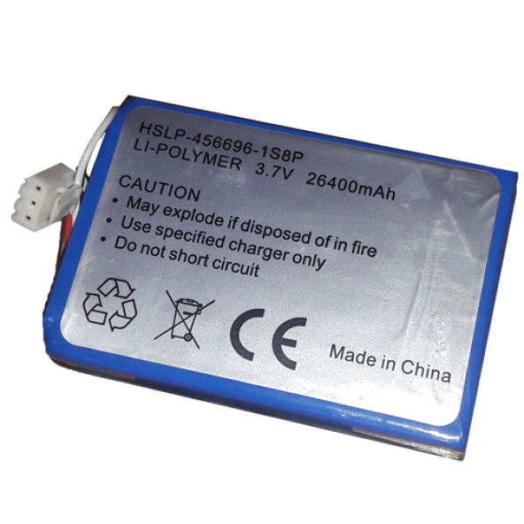 3.7v 26400mAh 40C (97.68Wh) Li-Polymer Batarya Pil - HSLP-456696-1S8P ürün görseli 1