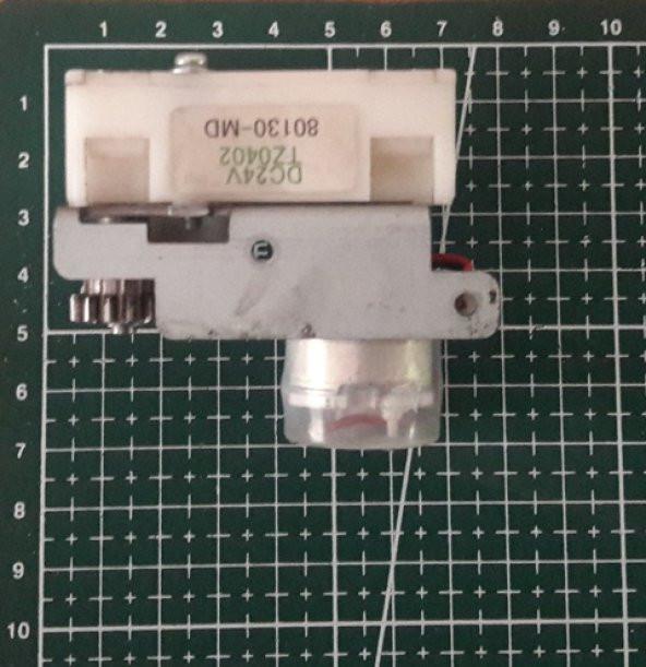 Metal Dişli Sistemi DC 9-24v - Resim 3