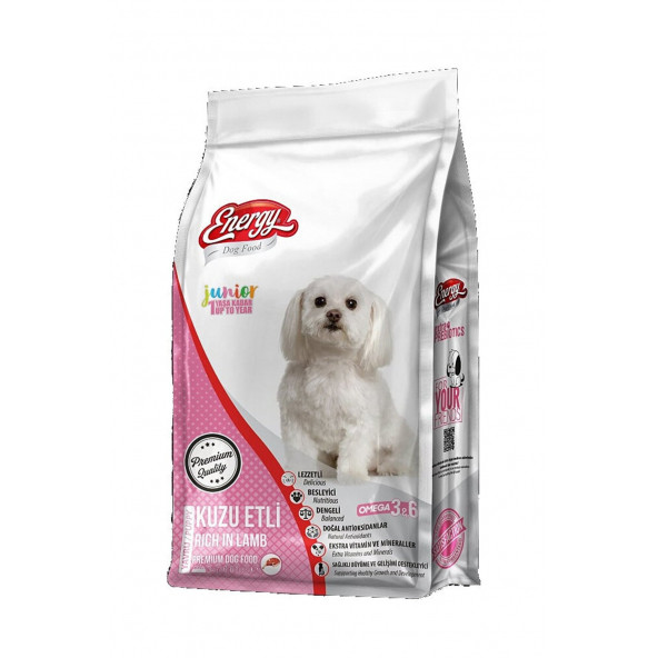 ENERGY KUZU ETLİ YAVRU KÖPEK MAMASI 3 KG ürün görseli 1
