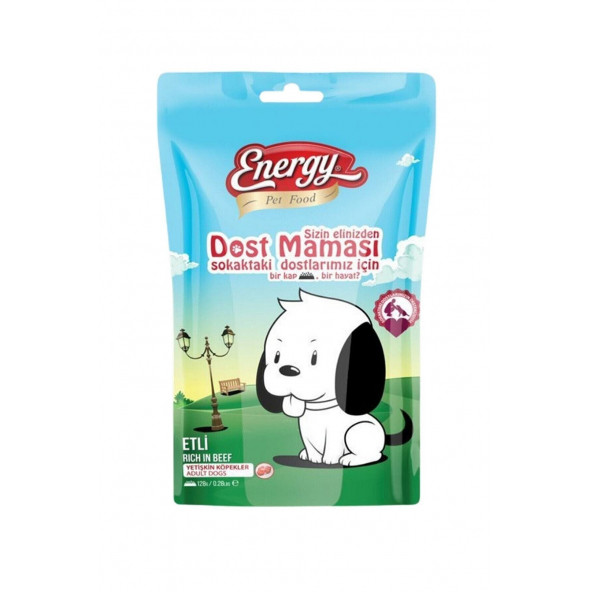 ENERGY DOSLUK KÖPEK MAMASI 10 ADET125 GR ürün görseli 1