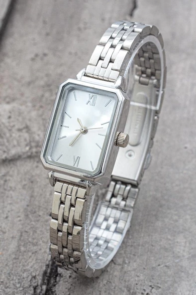 Luna Silver Kadran Gümüş Renk Kordon Kadın Saat ST-304197 ürün görseli 1