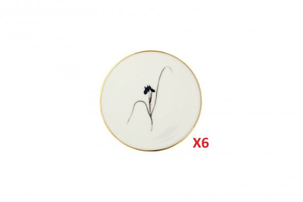 Porland Botanical Desen Bardak Altlığı 10cm 6lı 04ALM006633 ürün görseli 1