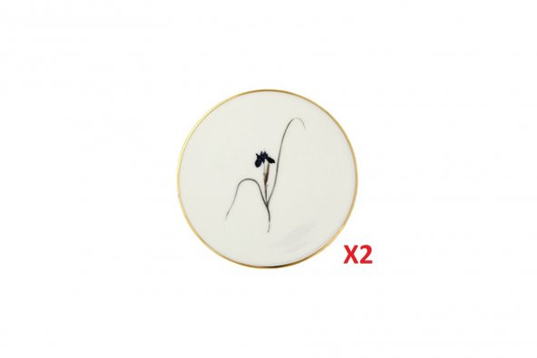 Porland Botanical Desen Bardak Altlığı 10cm 2li 04ALM006633 ürün görseli 1