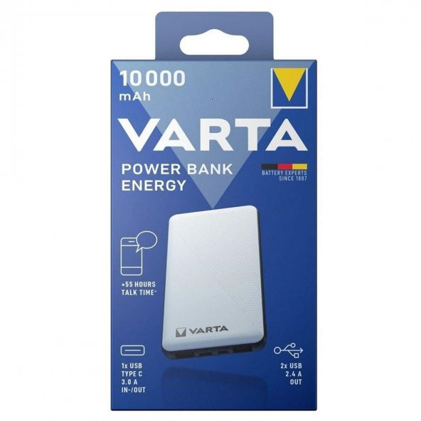 Varta 57976 Power Bank Energy 10000Mah ürün görseli 1