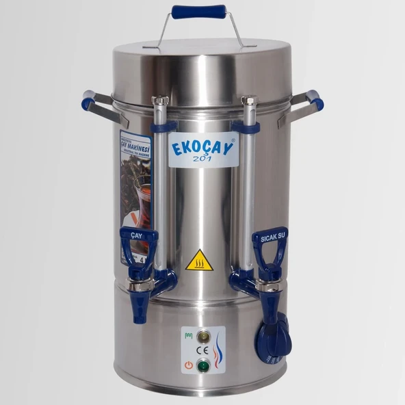 Tuğra Ekoçay Elektrikli Semaver 30 Bardak 4 Litre Çay Makinesi ürün görseli 1