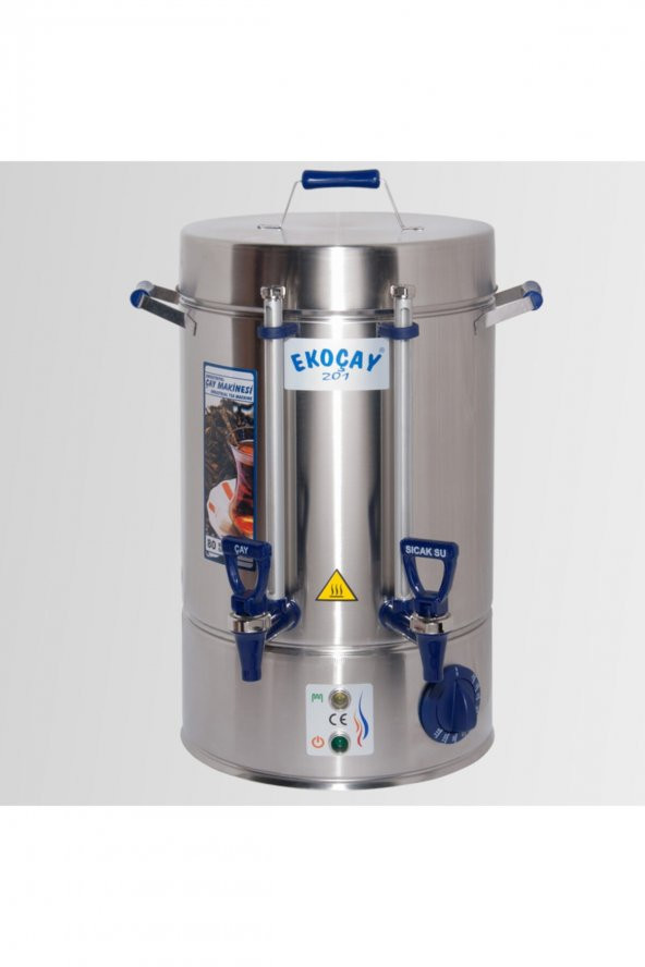 Tuğra Ekoçay Elektrikli Semaver 80 Bardak 8 Litre Çay Makinesi Otomatı ürün görseli 1
