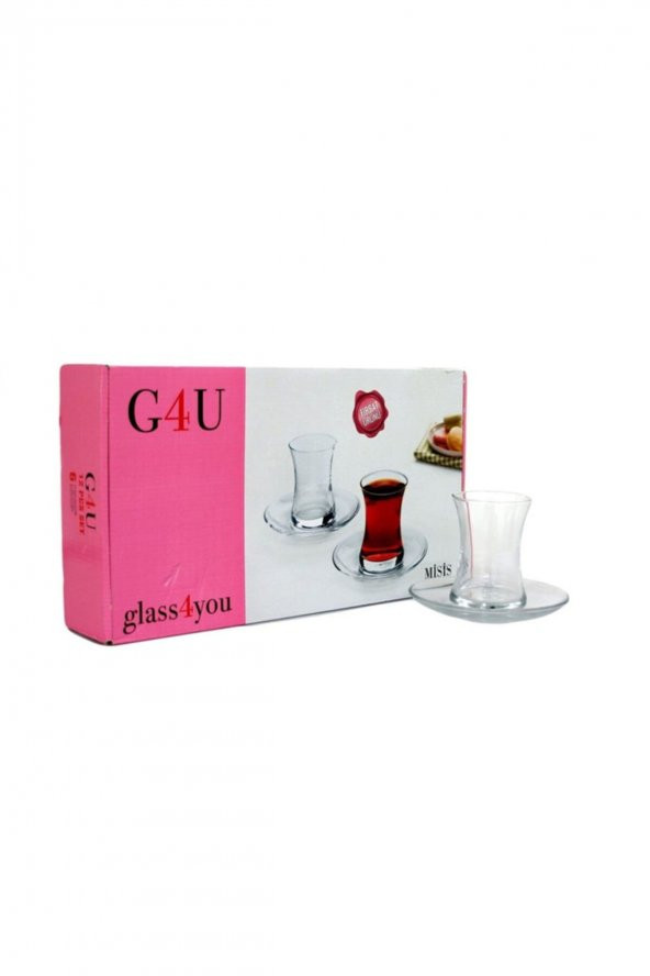 Paşabahçe 12 Parça Glass You Misis Çay Seti - Resim 2