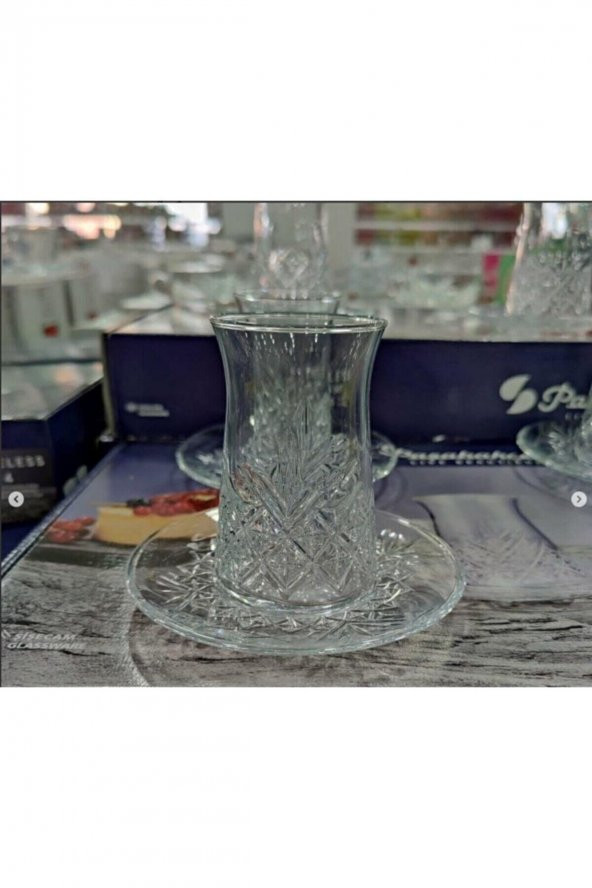 Paşabahçe Timeless Heybeli 12 Parça Çay Seti 160cc - Resim 2