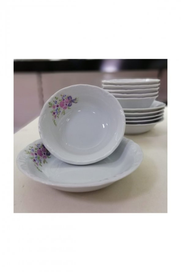 Porland Çorba Kasesi Buket Model 6lı 14cm ürün görseli 1