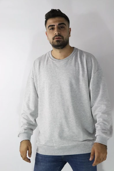 Cazador 22KCEEO05048 Erkek Gri Sweat ürün görseli 1