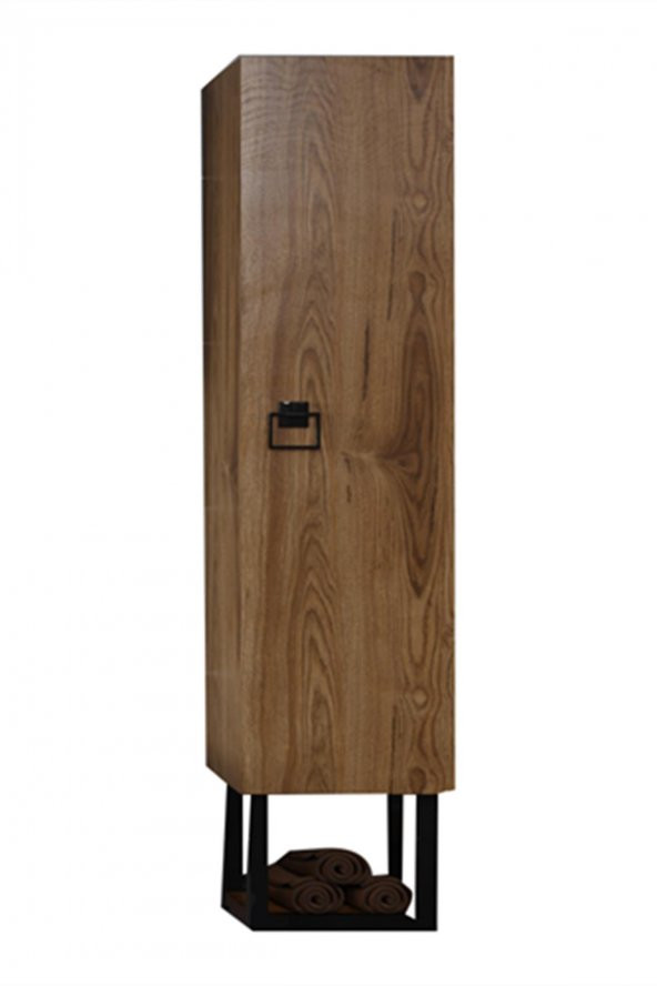 Denko Dila 32 cm MDF Banyo Boy Çamaşır Dolabı ürün görseli 1