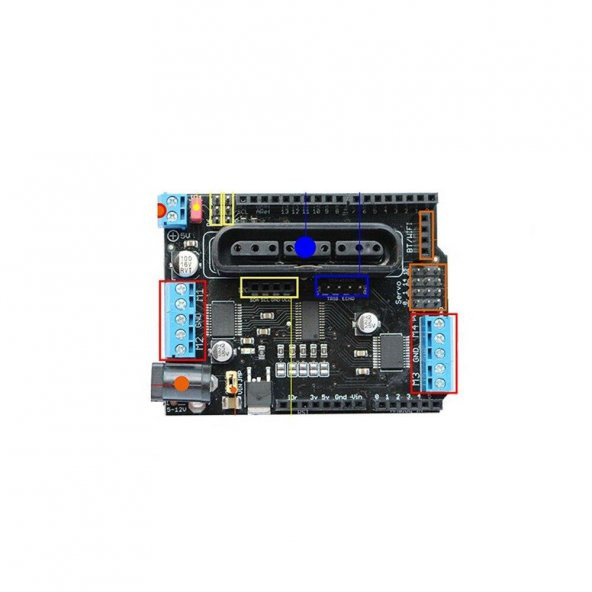 Ps2 Arduino Genişletme Kartı Shield ürün görseli 1