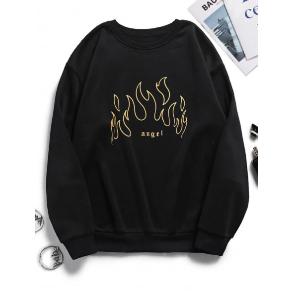 Angel Fire Sweatshirt S Beden ürün görseli 1