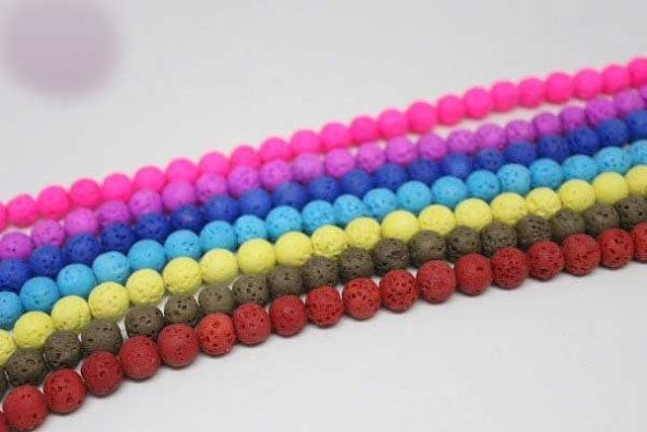 Lav Taşı Eflatun Renkli Dizi 8mm ürün görseli 1
