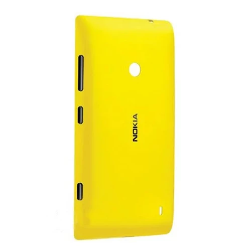 Nokia Lumia 520 Kablosuz Şarj Desteği Arka Kapak Sarı ürün görseli 1