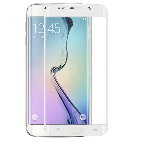 Bufalo Samsung S6 EDGE - Esnek Pet Ekran Koruyucu Kenar Kavisli Beyaz ürün görseli 1