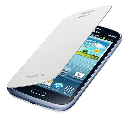 Samsung Galaxy Core (I8262) S View Orjinal Kılıf Beyaz ürün görseli 1